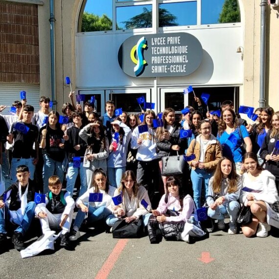 Projet Erasmus+ au Lycée Sainte Cécile