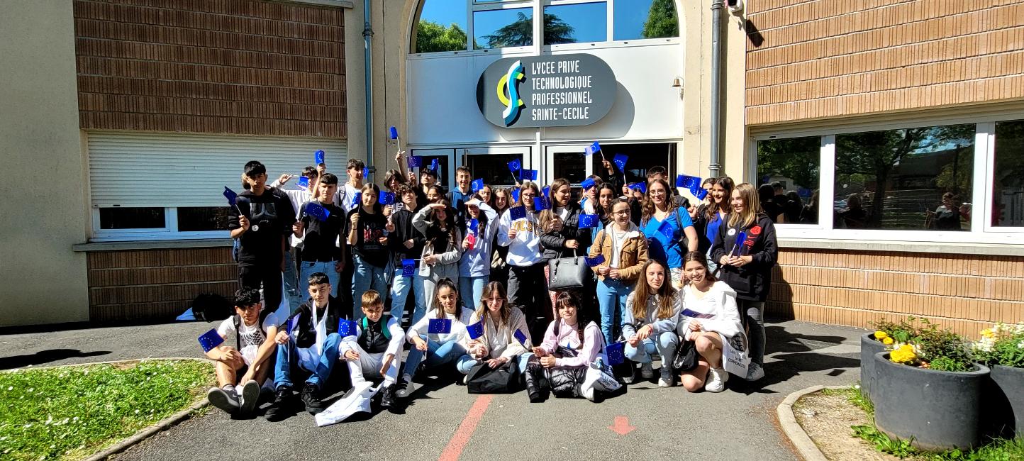 Projet Erasmus+ au Lycée Sainte Cécile